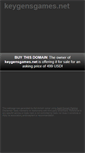 Mobile Screenshot of keygensgames.net